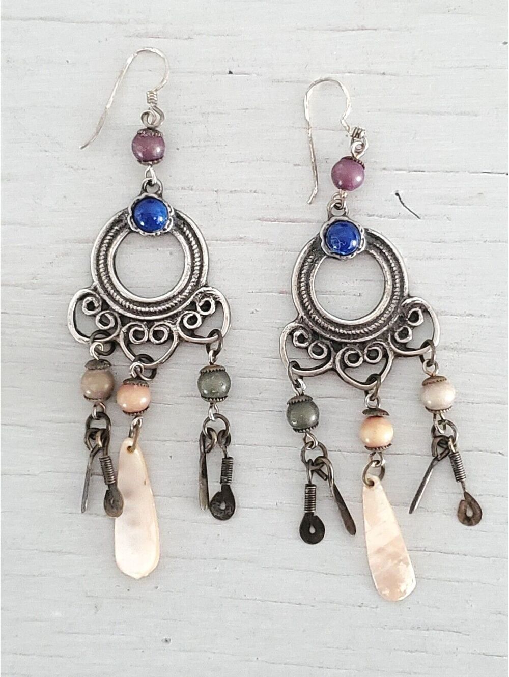 Boho Hoop Dangle Earrings